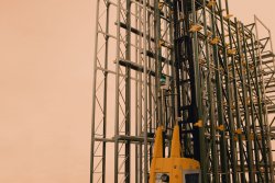 The high lifting reach truck Giraffe. © Elettric 80 Ltd (photo: Oskar Storsjö)