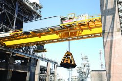 Konecranes Coker cranes in operation. © Konecranes (photo: Industrial News Service)