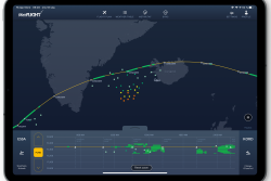 <p>Picture 2 TAD:</p>
<p>By combining the data with IATA’s Turbulence Aware Data (TAD) the pilot can confirm there is only light intensity turbulence ahead, while turbulence of higher intensity lies to the south of the trajectory.</p>
<p> </p> (photo: )