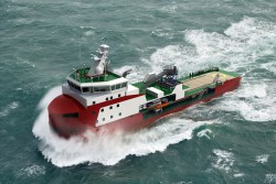 <p><em>Steerprop will deliver the azimuth propulsion system for a walk-to-work vessel serving offshore platforms east of Sakhalin Island. The vessel is commissioned by a joint venture between Russian firms Mercury Sakhalin and Pola. Image: Royal Niestern Sander</em></p>