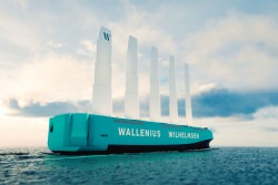 <p><em>Orcelle Wind - the world's first full-scale RoRo ship</em></p> (photo: )