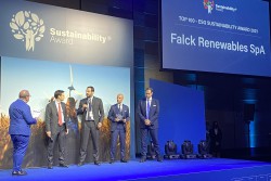 <p>Enrico Falck, Chairman of Falck Renewables S.p.A., receives Top 100 – ESG Sustainability Award 2021 prize</p>