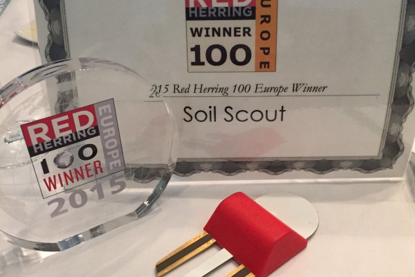 <p>Caption: Soil Scout selected as 2015 Red Herring Winner © Soil Scout</p>