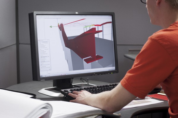 <p>3D visualization of the condition of the rail © Konecranes</p>