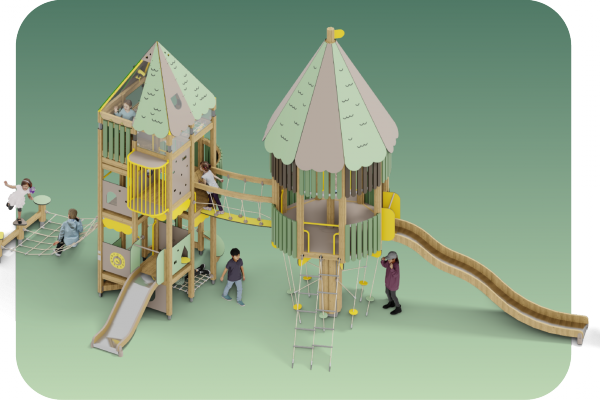<p>Lappset treehouse</p>