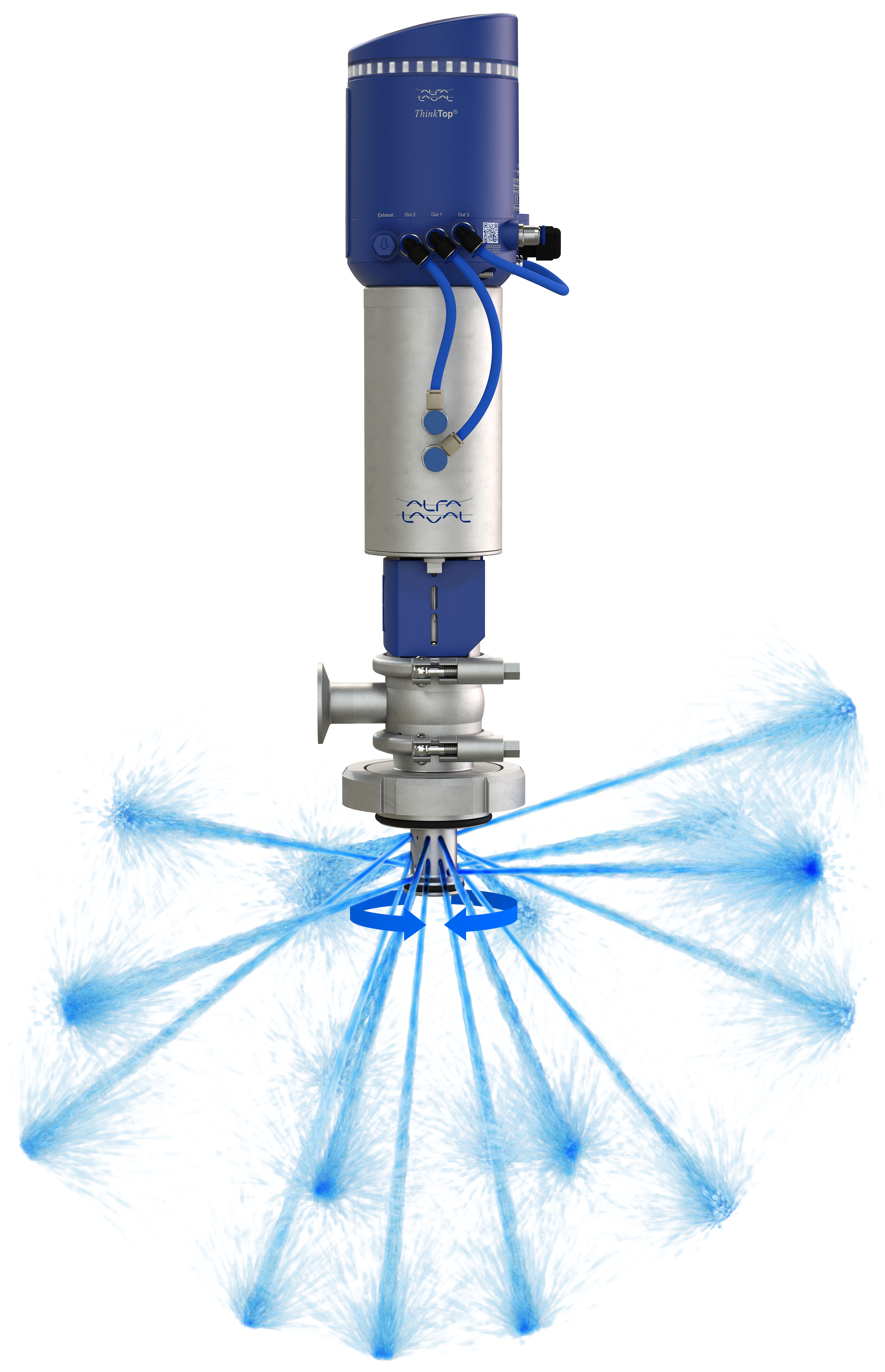 Next-generation rotating retractors clean hard-to-reach areas in ...