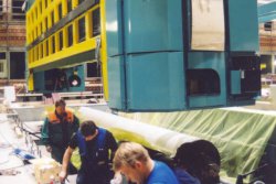 Half-time for major investment in new paper machine as Swedens Hallsta sets its sights on being world-class  (photo: Administrator)
